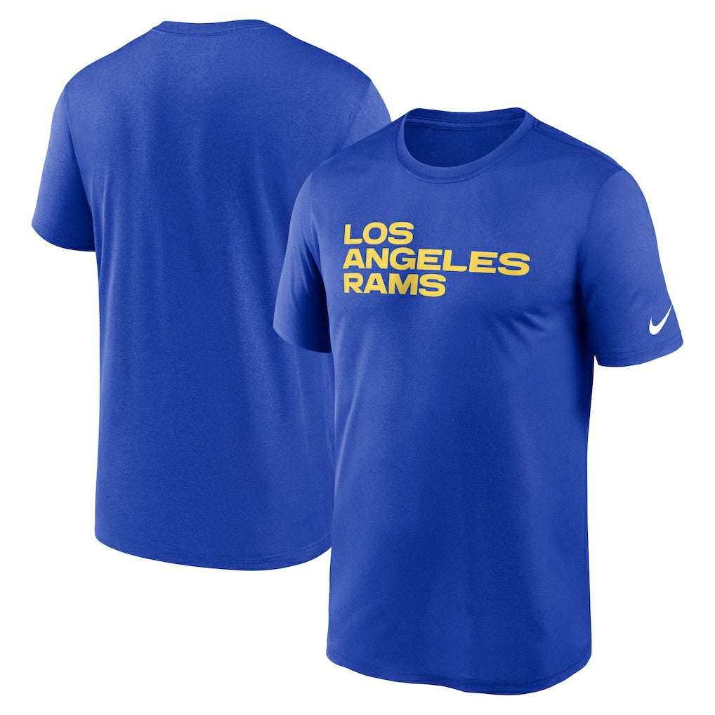 Legend Wordmark Performance T-Shirt - Los Angeles Rams T-shirts