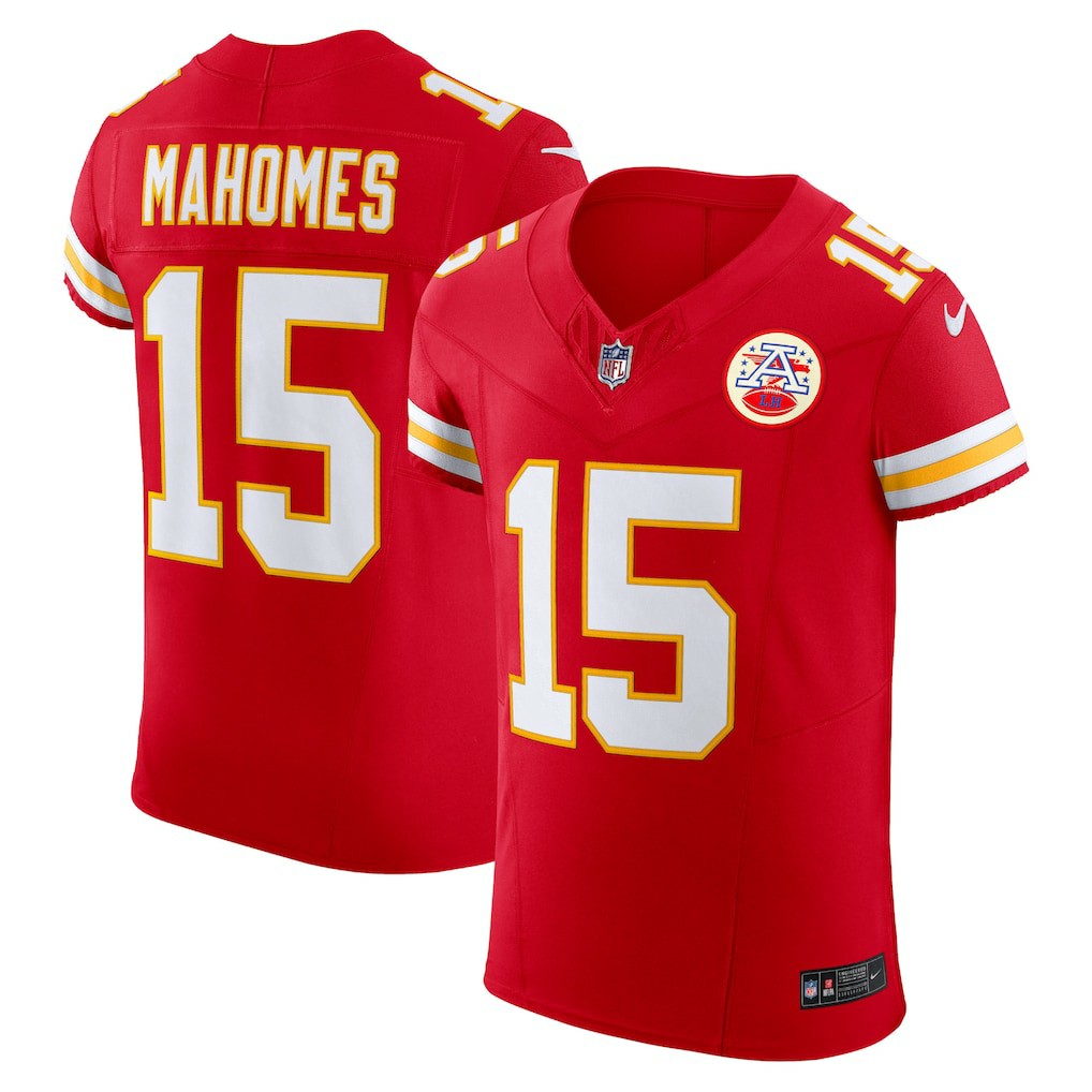 Patrick Mahomes  Vapor F.U.S.E. Elite Jersey - Kansas City Chiefs Jerseys