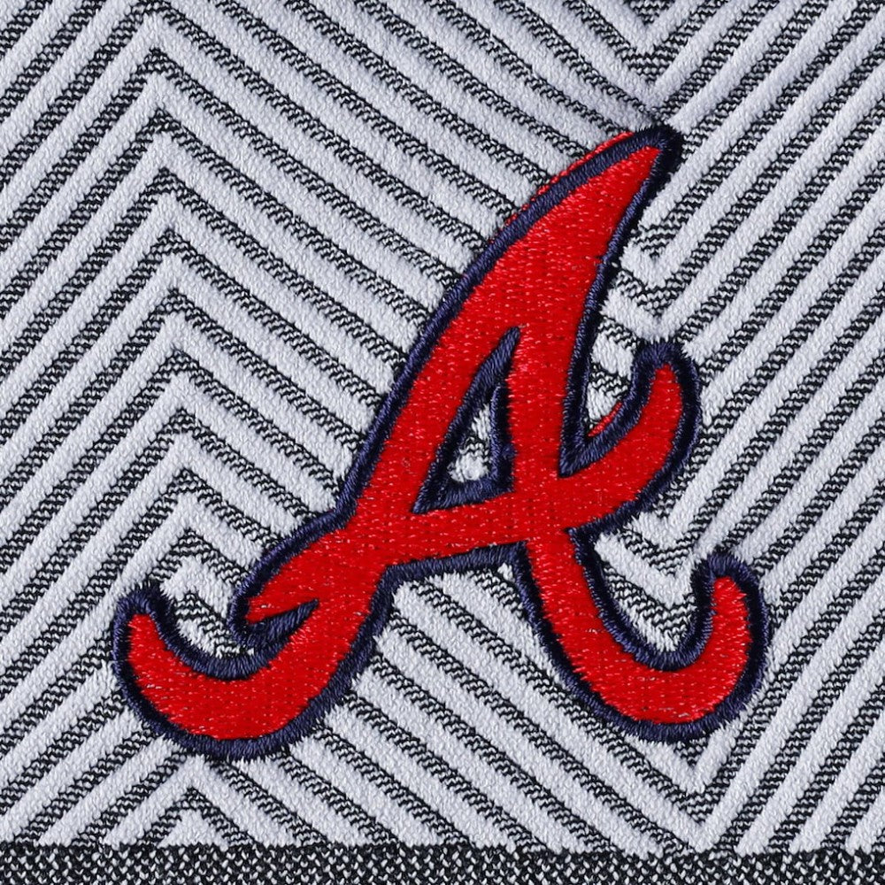 Charcoal Atlanta Braves Levelwear Women's Verse Asymmetrical Raglan Tri-Blend Quarter-Zip Jacket
