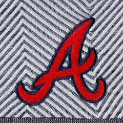 Charcoal Atlanta Braves Levelwear Women's Verse Asymmetrical Raglan Tri-Blend Quarter-Zip Jacket