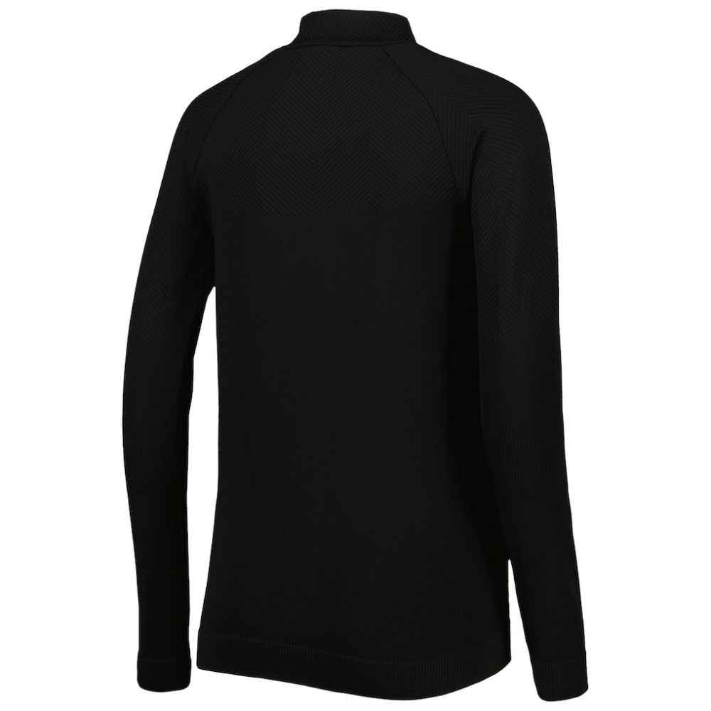 Black Boston Red Sox Levelwear Women's Verse Asymmetrical Raglan Tri-Blend Quarter-Zip Jacket