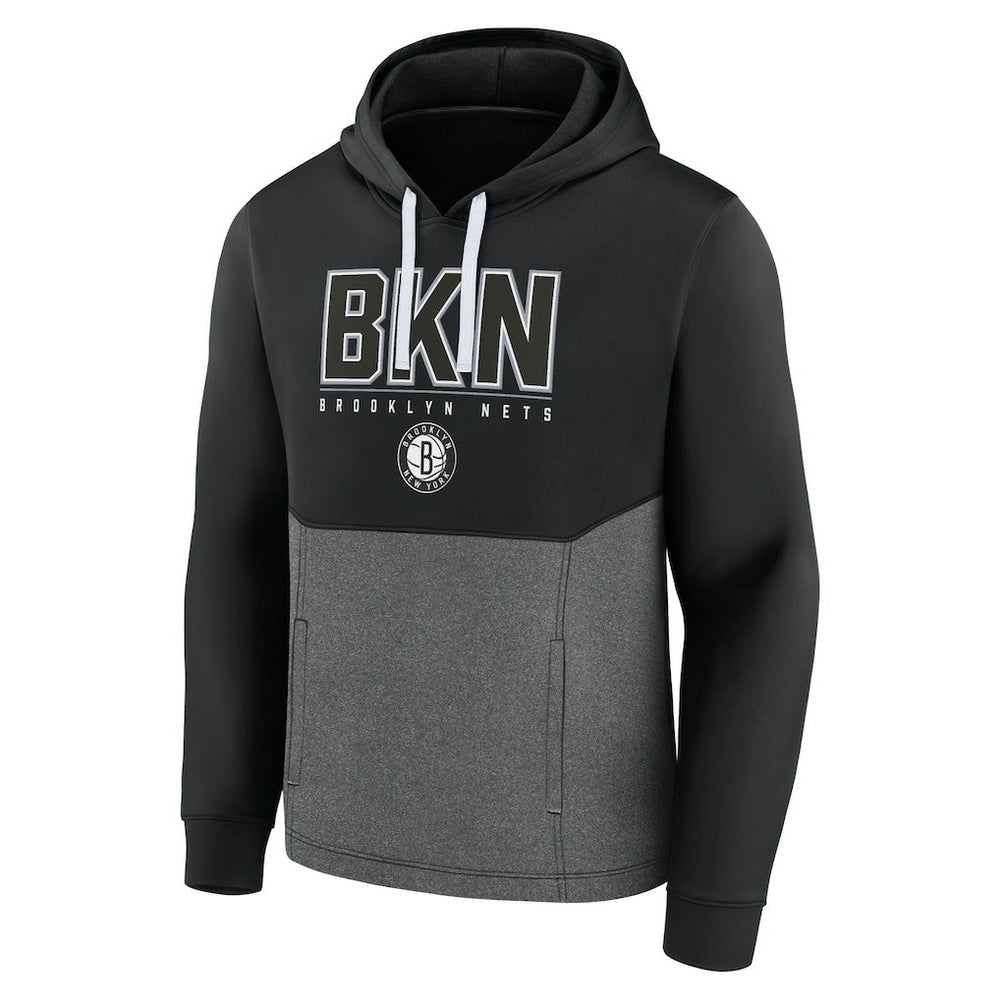 Fanatics Brooklyn Nets Successful Tri-Blend Pullover Hoodie
