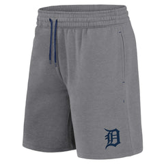 Navy/Heather Gray Detroit Tigers Fanatics Arch T-Shirt & Shorts Combo Set