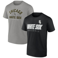 Black/Gray Chicago White Sox Fanatics Player Pack T-Shirt Combo Set