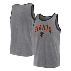 Heather Gray San Francisco Giants Fanatics Primary Tank Top