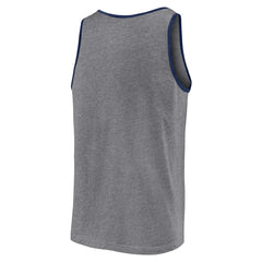 Heather Gray Detroit Tigers Fanatics Primary Tank Top