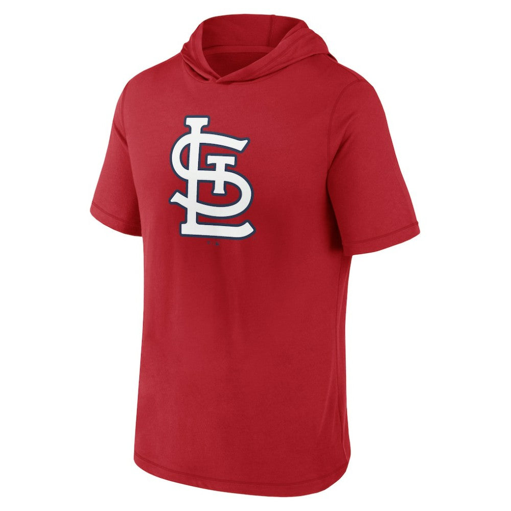 Red St. Louis Cardinals Fanatics Short Sleeve Hoodie T-Shirt