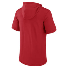 Red St. Louis Cardinals Fanatics Short Sleeve Hoodie T-Shirt