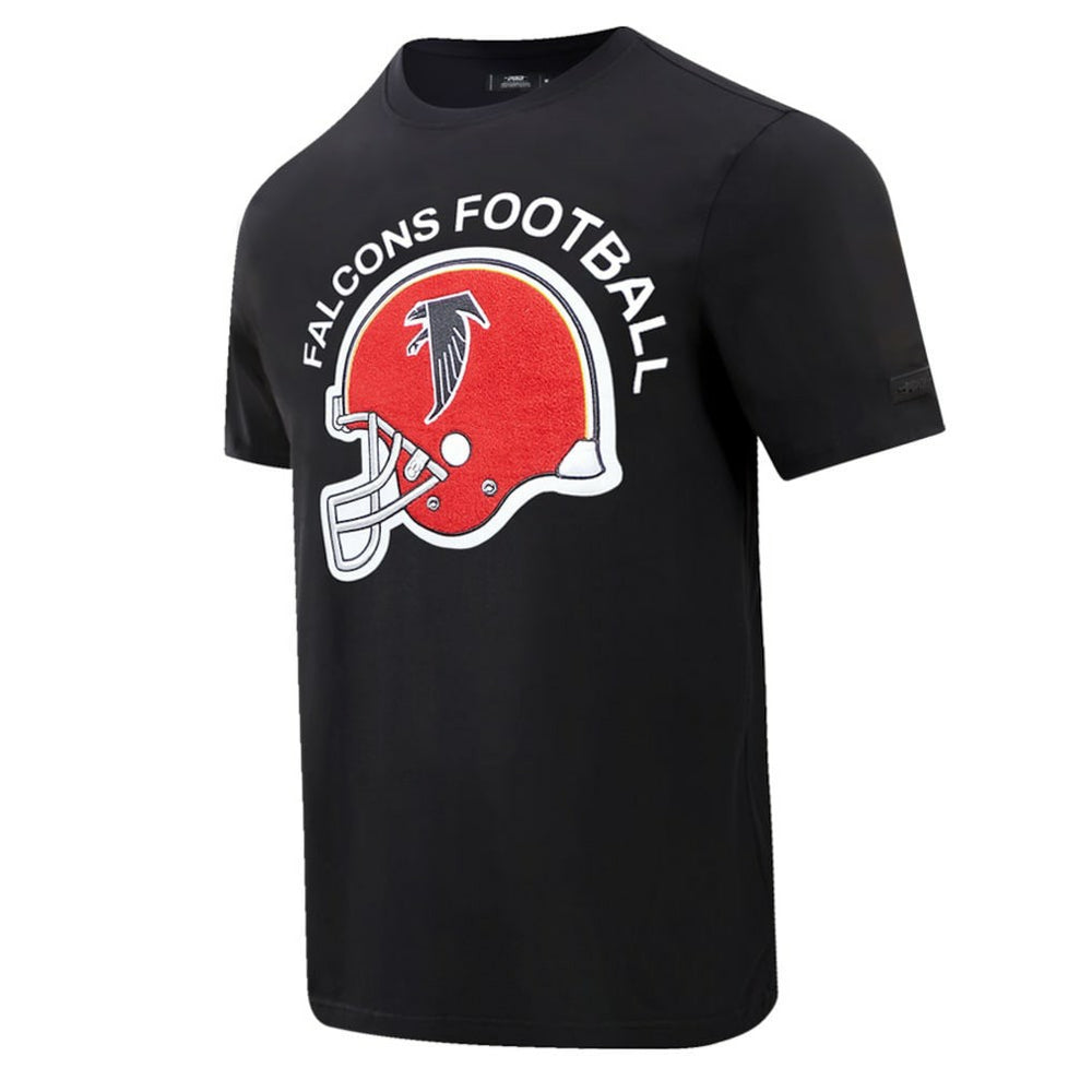 Pro Standard Red Helmet Wordmark T-Shirt - Atlanta Falcons T-shirts
