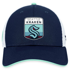 NHL Seattle Kraken Fanatics 2023 NHL Draft On Stage Trucker Adjustable Hat