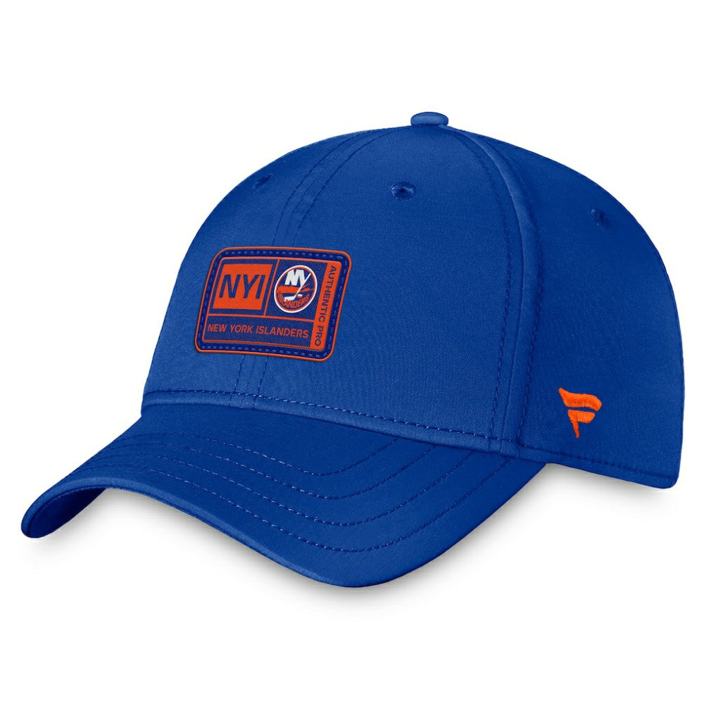 NHL New York Islanders Fanatics Authentic Pro Training Camp Flex Hat – Royal