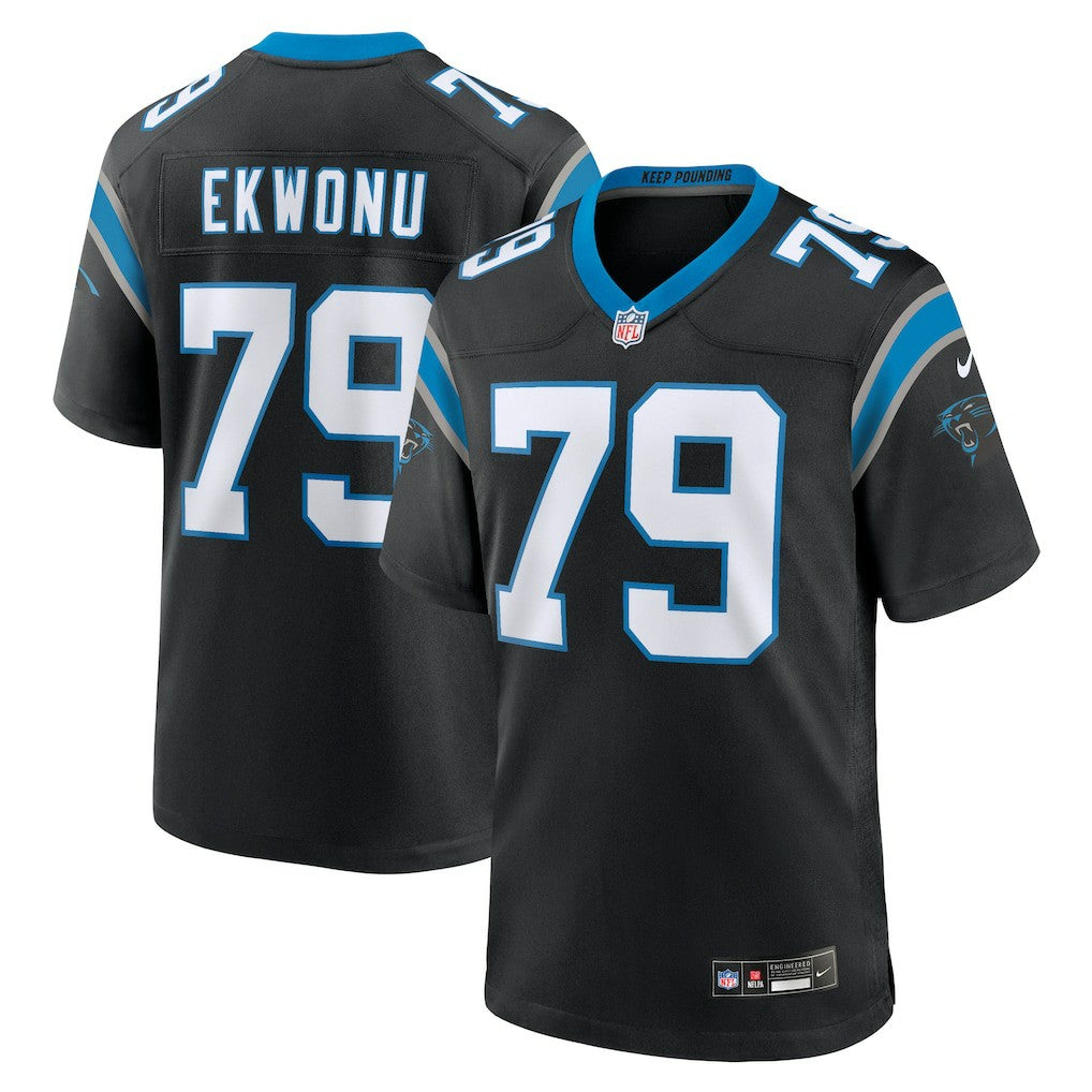 Ikem Ekwonu  Game Jersey - Carolina Panthers Jerseys
