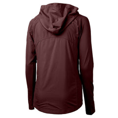 Cutter & Buck Women's Adapt Eco Knit Hybrid Recycled Full-Zip Hoodie - Washington Commanders Hoodies