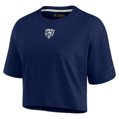 Women's Elements Super Soft Boxy Cropped T-Shirt - Chicago Bears T-shirts