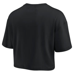 Women's Elements Super Soft Boxy Cropped T-Shirt - Las Vegas Raiders T-shirts