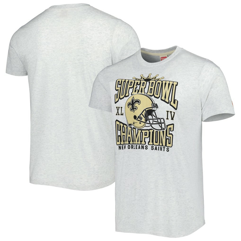 Homage Champs Hyper Local Tri-Blend T-Shirt - New Orleans Saints T-shirts