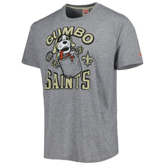 Homage Gumbo Hyper Local Tri-Blend T-Shirt - New Orleans Saints T-shirts