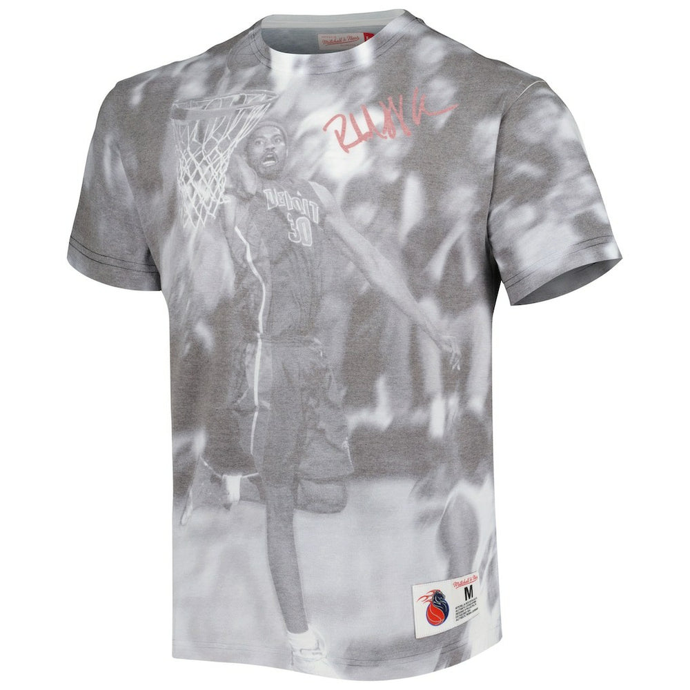 Mitchell & Ness Rasheed Wallace Detroit Pistons Above The Rim T-Shirt sale