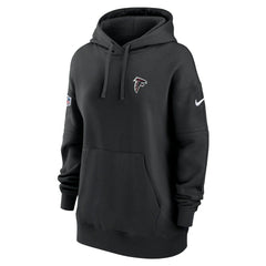 Women's 2023 Sideline Club Fleece Pullover Hoodie - Atlanta Falcons Hoodies
