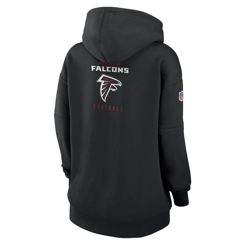 Women's 2023 Sideline Club Fleece Pullover Hoodie - Atlanta Falcons Hoodies