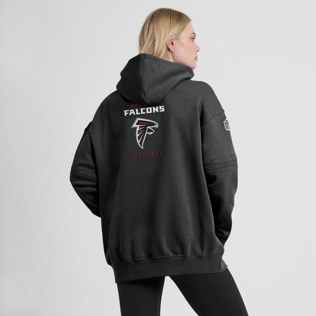 Women's 2023 Sideline Club Fleece Pullover Hoodie - Atlanta Falcons Hoodies