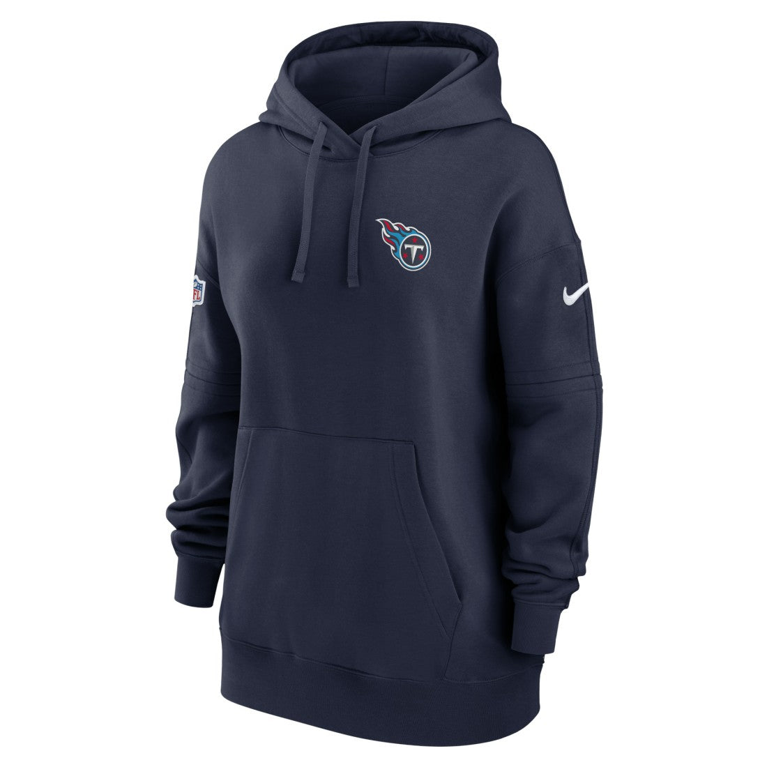 Women's 2023 Sideline Club Fleece Pullover Hoodie - Tennessee Titans Hoodies