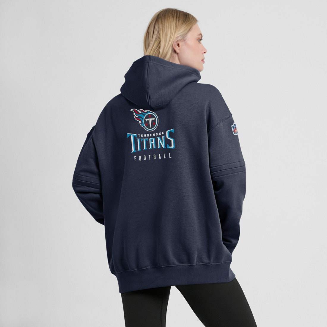 Women's 2023 Sideline Club Fleece Pullover Hoodie - Tennessee Titans Hoodies