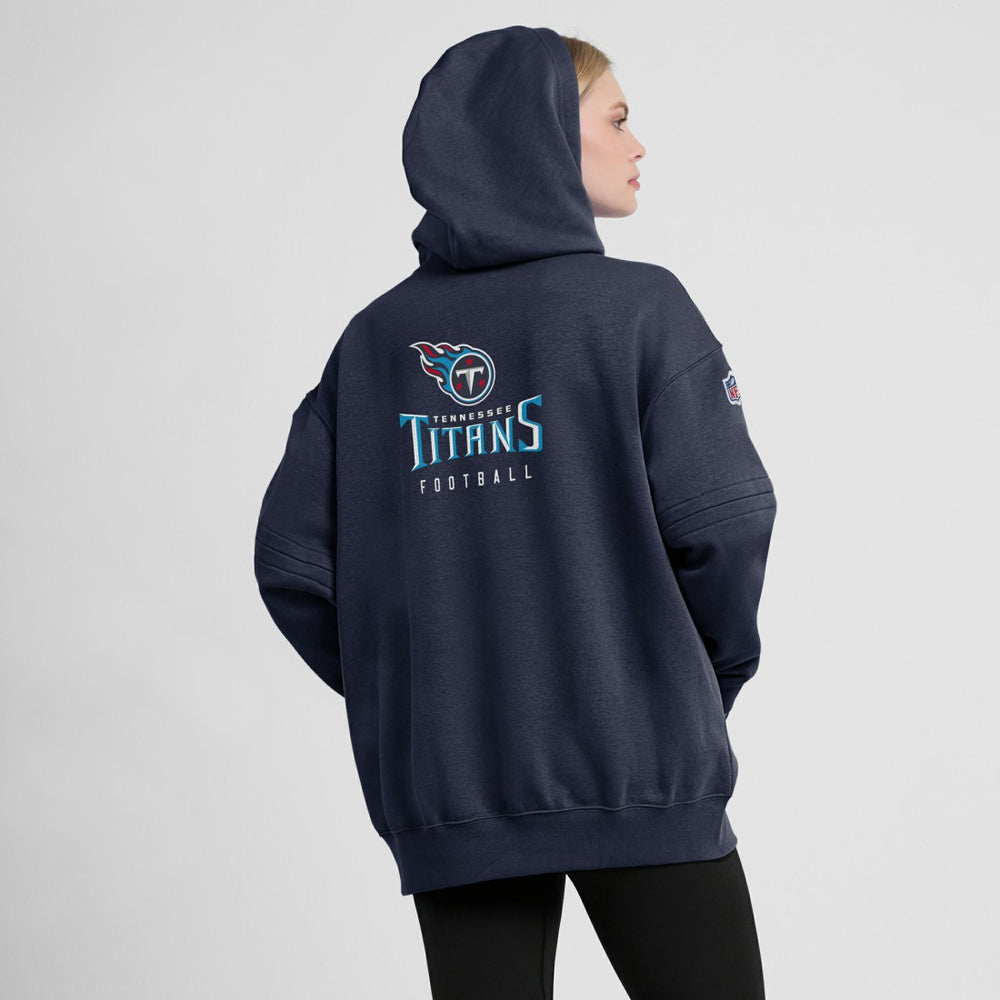 Women's 2023 Sideline Club Fleece Pullover Hoodie - Tennessee Titans Hoodies