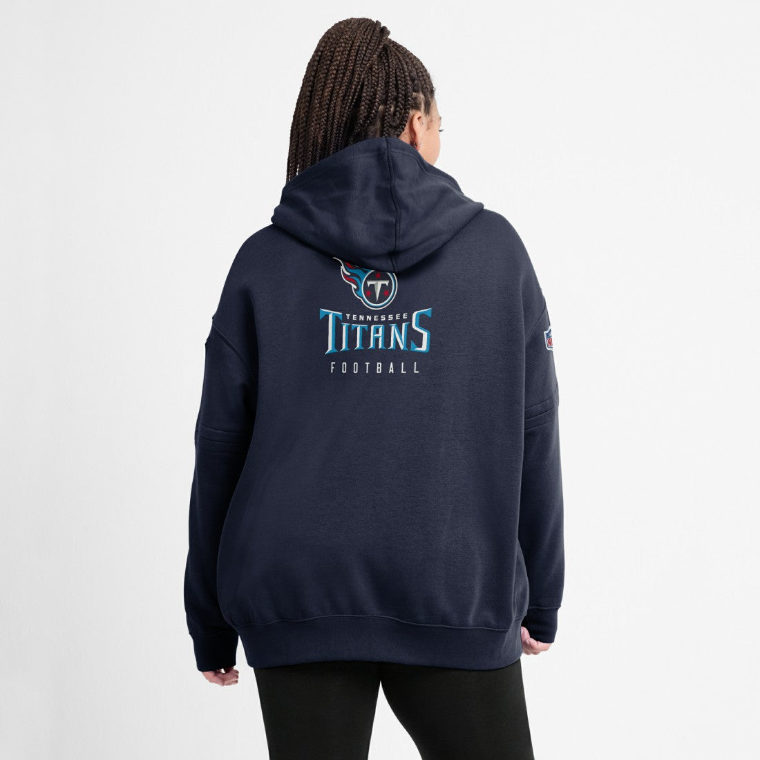 Women's 2023 Sideline Club Fleece Pullover Hoodie - Tennessee Titans Hoodies