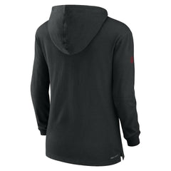 Women's Sideline Performance Long Sleeve Hoodie T-Shirt - Arizona Cardinals Hoodies