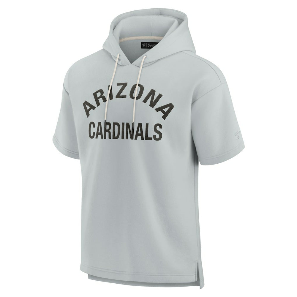 Unisex Elements Super Soft Fleece Short Sleeve Pullover Hoodie - Arizona Cardinals Hoodies