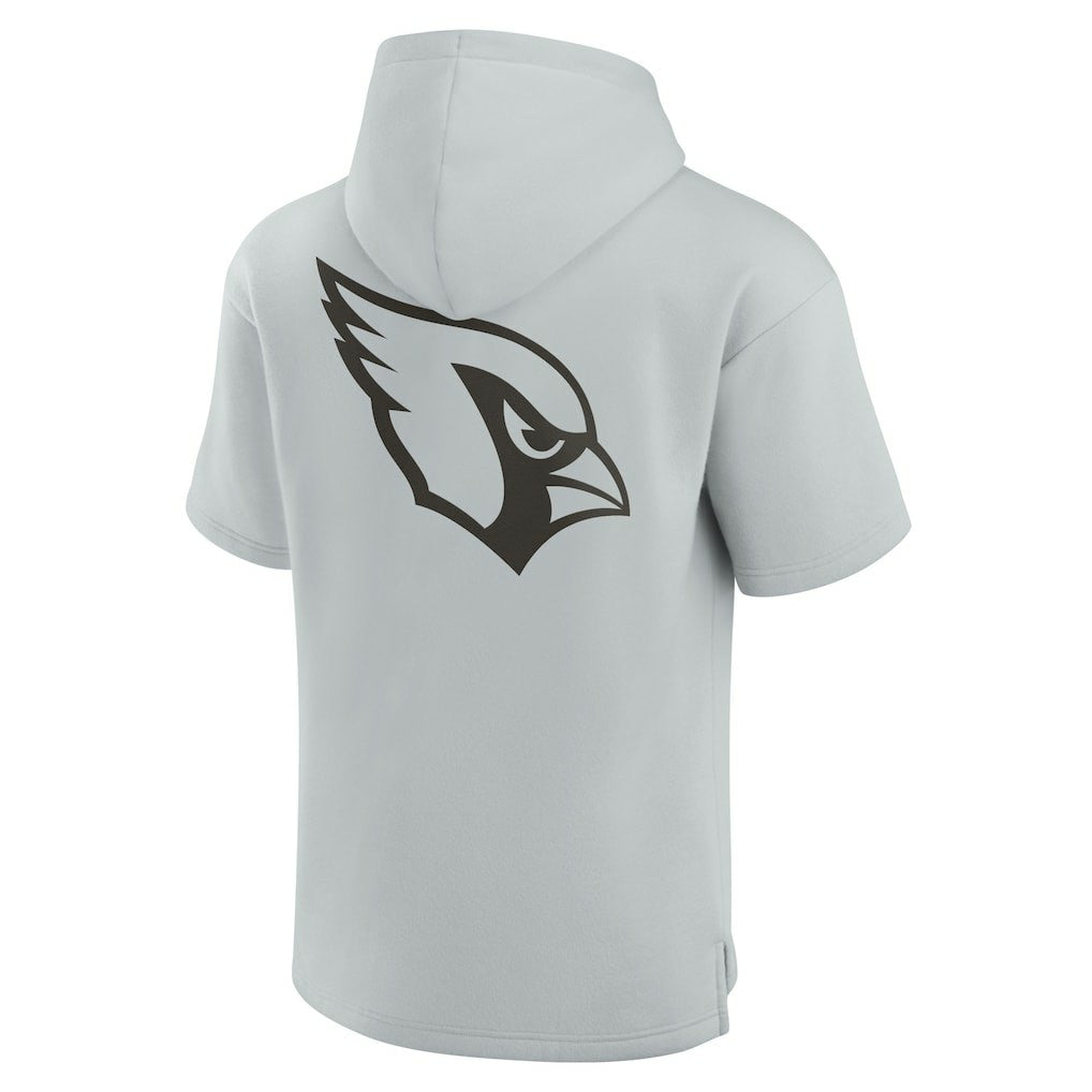 Unisex Elements Super Soft Fleece Short Sleeve Pullover Hoodie - Arizona Cardinals Hoodies