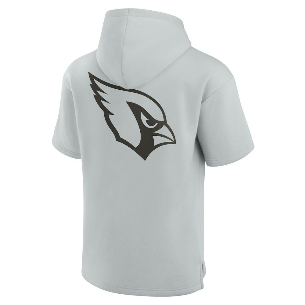 Unisex Elements Super Soft Fleece Short Sleeve Pullover Hoodie - Arizona Cardinals Hoodies