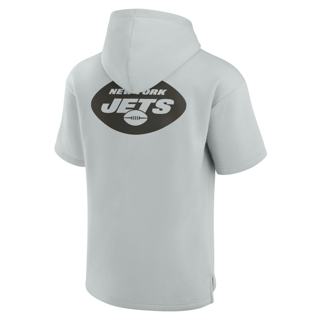 Unisex Elements Super Soft Fleece Short Sleeve Pullover Hoodie - New York Jets Hoodies