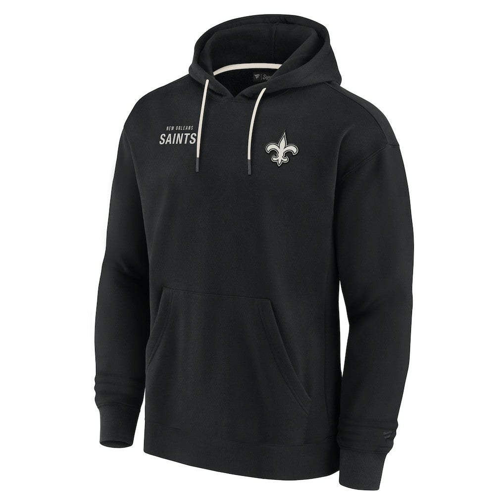 Unisex Elements Super Soft Fleece Pullover Hoodie - New Orleans Saints Hoodies