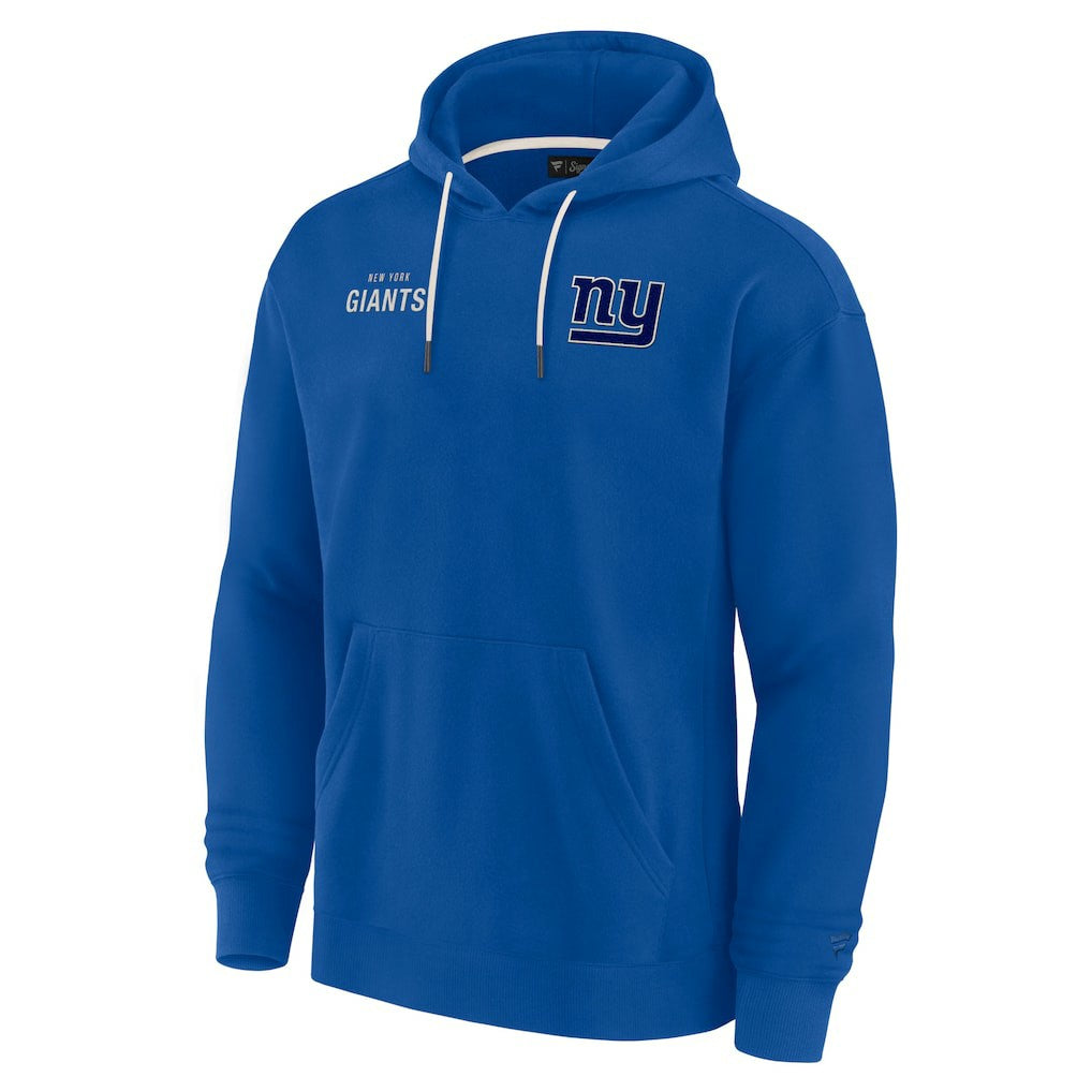 Unisex Elements Super Soft Fleece Pullover Hoodie - New York Giants Hoodies