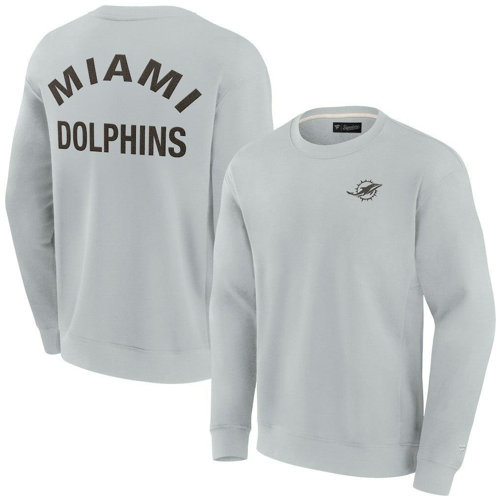 Unisex Elements Super Soft Pullover Sweatshirt - Miami Dolphins Pullover