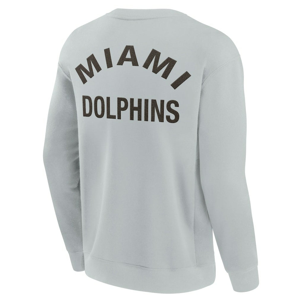 Unisex Elements Super Soft Pullover Sweatshirt - Miami Dolphins Pullover