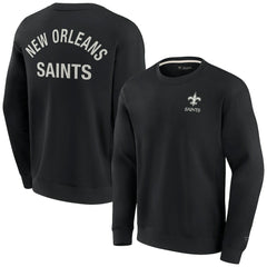 Unisex Elements Super Soft Pullover Sweatshirt - New Orleans Saints Pullover