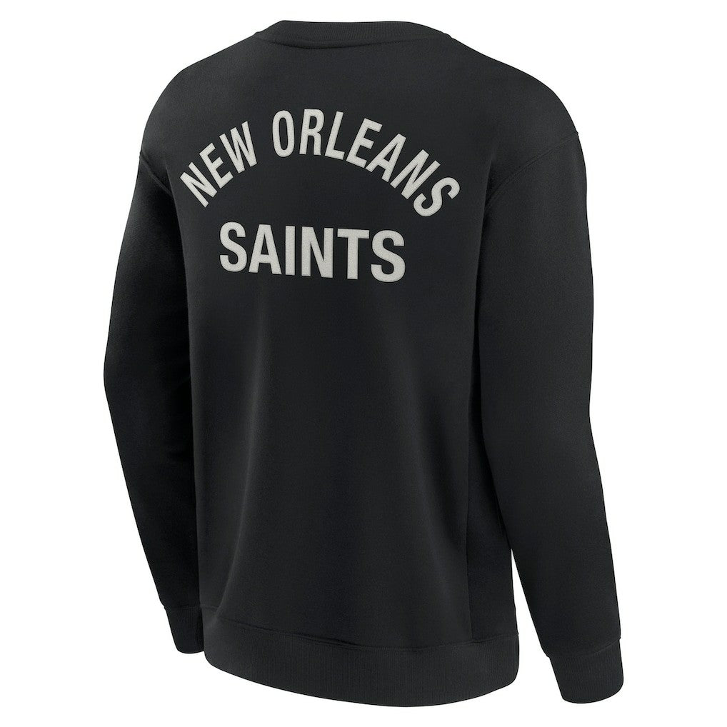 Unisex Elements Super Soft Pullover Sweatshirt - New Orleans Saints Pullover