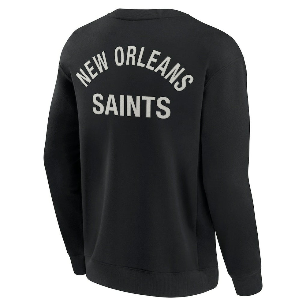 Unisex Elements Super Soft Pullover Sweatshirt - New Orleans Saints Pullover
