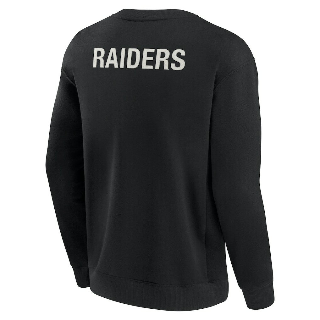 Unisex Elements Super Soft Pullover Sweatshirt - Las Vegas Raiders Pullover