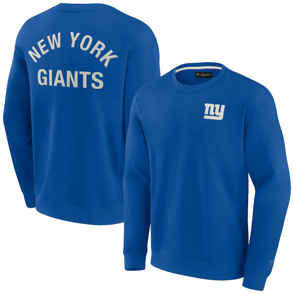Unisex Elements Super Soft Pullover Sweatshirt - New York Giants Pullover