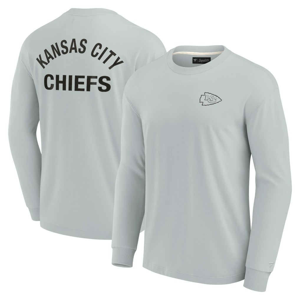 Unisex Elements Super Soft Long Sleeve T-Shirt - Kansas City Chiefs T-shirts