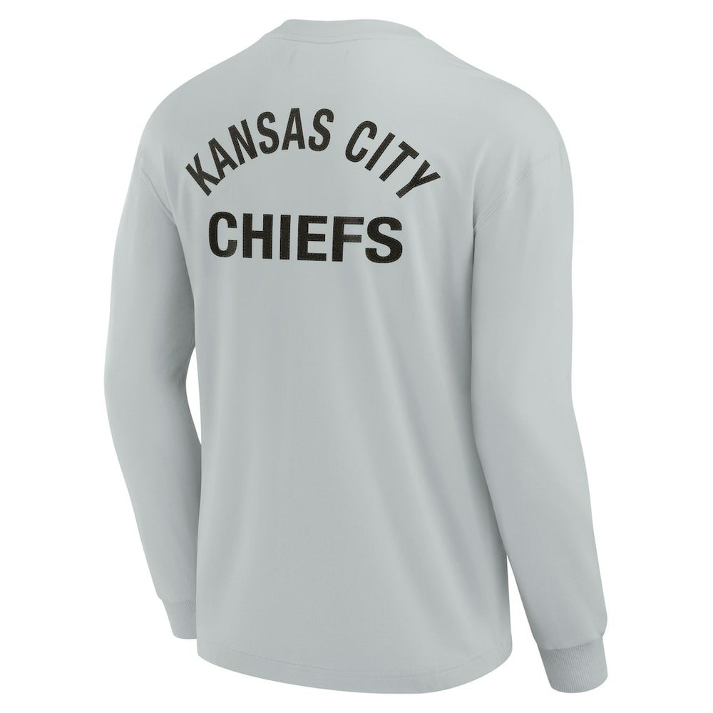 Unisex Elements Super Soft Long Sleeve T-Shirt - Kansas City Chiefs T-shirts