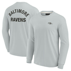 Unisex Elements Super Soft Long Sleeve T-Shirt - Baltimore Ravens T-shirts