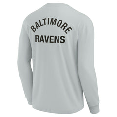 Unisex Elements Super Soft Long Sleeve T-Shirt - Baltimore Ravens T-shirts