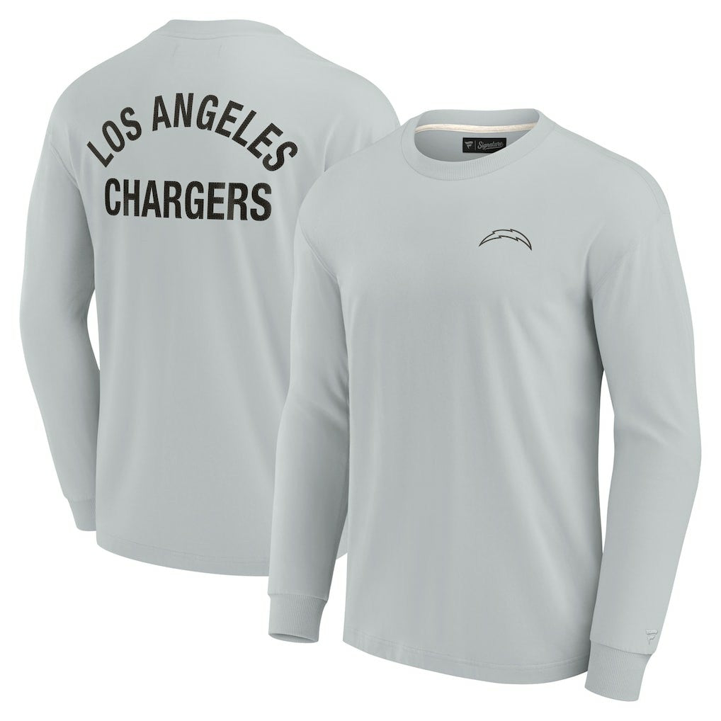 Unisex Elements Super Soft Long Sleeve T-Shirt - Los Angeles Chargers T-shirts