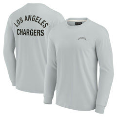 Unisex Elements Super Soft Long Sleeve T-Shirt - Los Angeles Chargers T-shirts