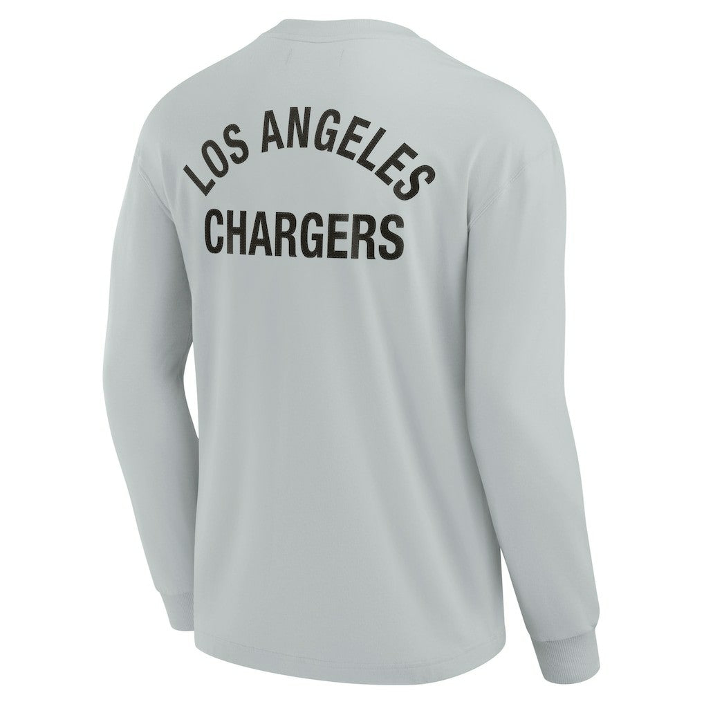 Unisex Elements Super Soft Long Sleeve T-Shirt - Los Angeles Chargers T-shirts